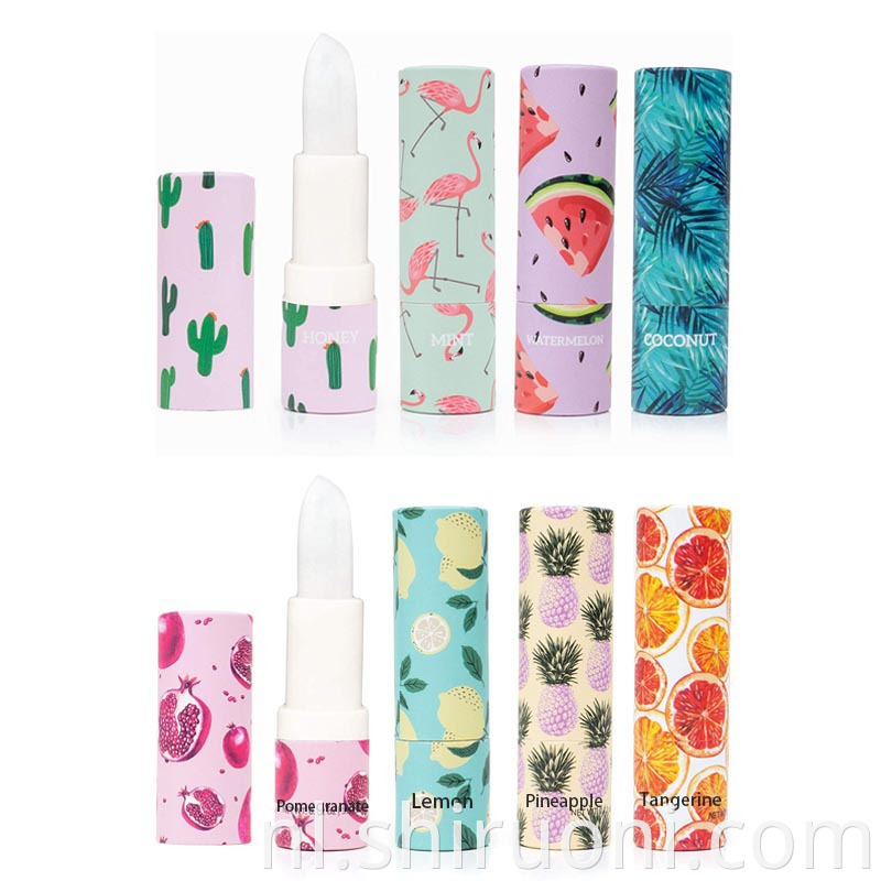 fruit flavor lip balm